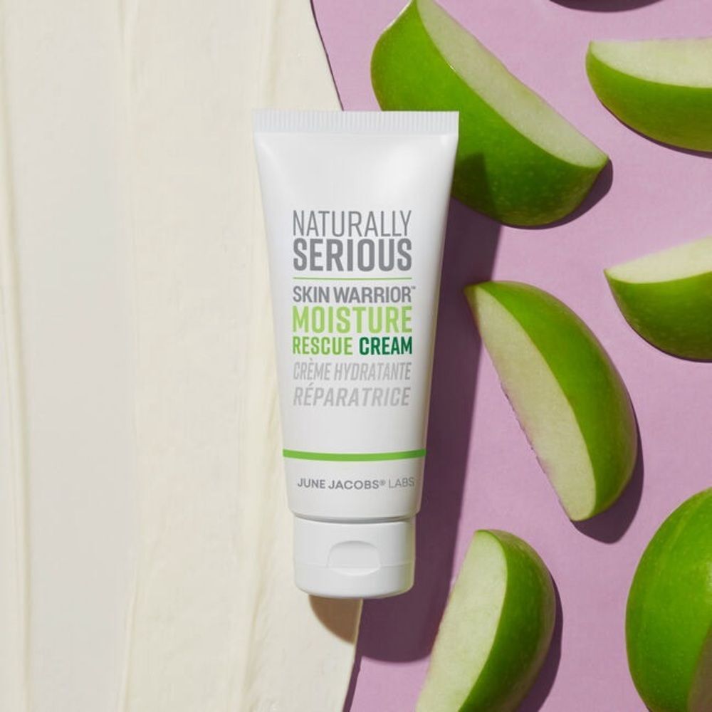 🖤NATURALLY SERIOUS SKIN WARRIOR MOISTURE RESCUE CREAM AGING DRYNESS RESTORE